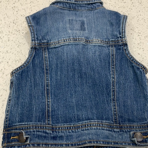 Cherokee GIRLS Denim Vest size 6/6X - Picture 4 of 4